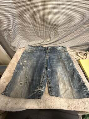 NormCore W36 L32 Distressed Denim Jeans